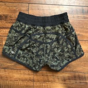 Camo Lululemon Tracker Shorts